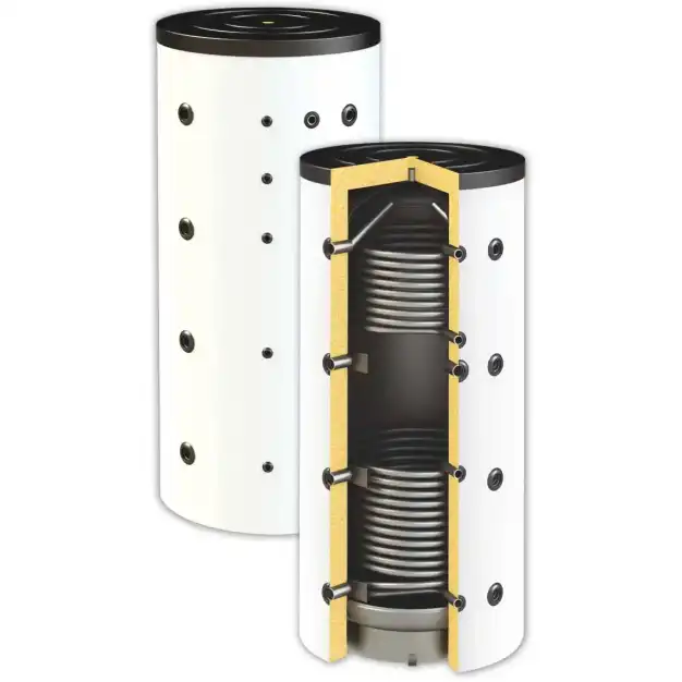 буферни съдове sunsystem PBM R2 EF 1500л. с две серпентини