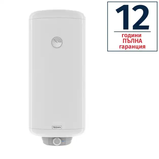 Вертикален битов бойлер TEDAN Ceramic Inox 80L 2.1KW неръждаем