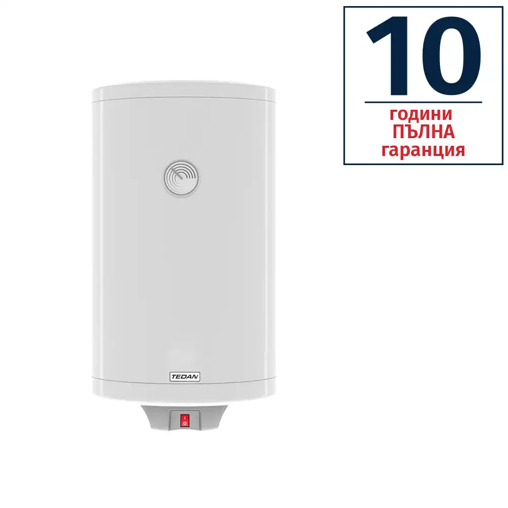 Вертикален битов бойлер TEDAN Classic Inox 50L 3KW неръждаем 2