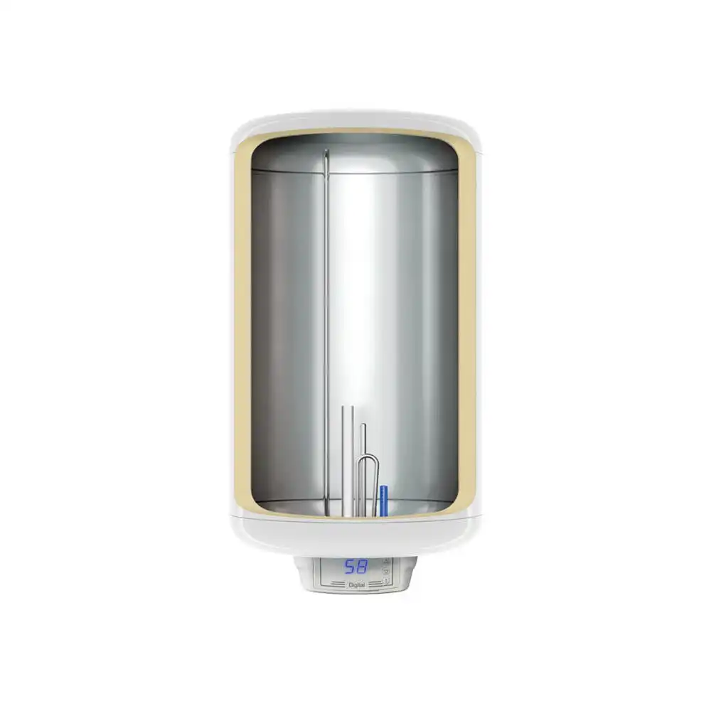 Вертикален битов бойлер TEDAN Digital Inox 50L 3KW неръждаем 3