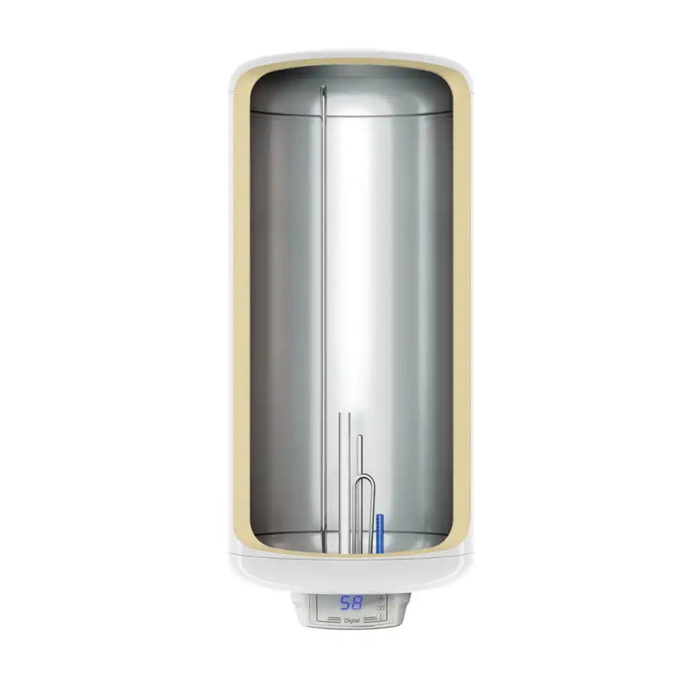 Вертикален битов бойлер TEDAN Digital Inox 80L 3KW неръждаем 3