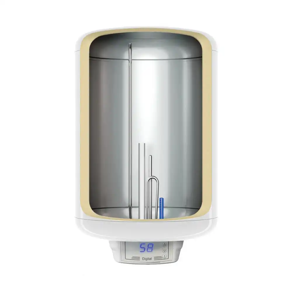 Вертикален битов бойлер TEDAN Digital Pro Inox 100L 3KW неръждаем 3