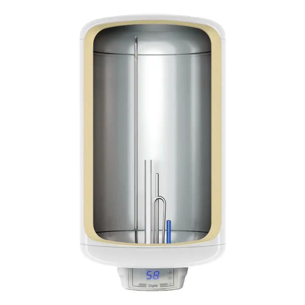 Вертикален битов бойлер TEDAN Digital Pro Inox 120L 3KW неръждаем 3