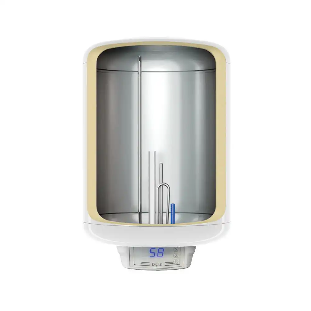 Вертикален битов бойлер TEDAN Digital Pro Inox 80L 3KW неръждаем 3