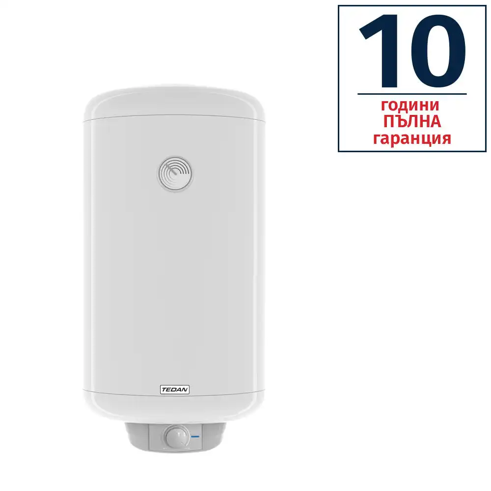 Вертикален битов бойлер TEDAN Premium Inox 50L 3KW неръждаем 2