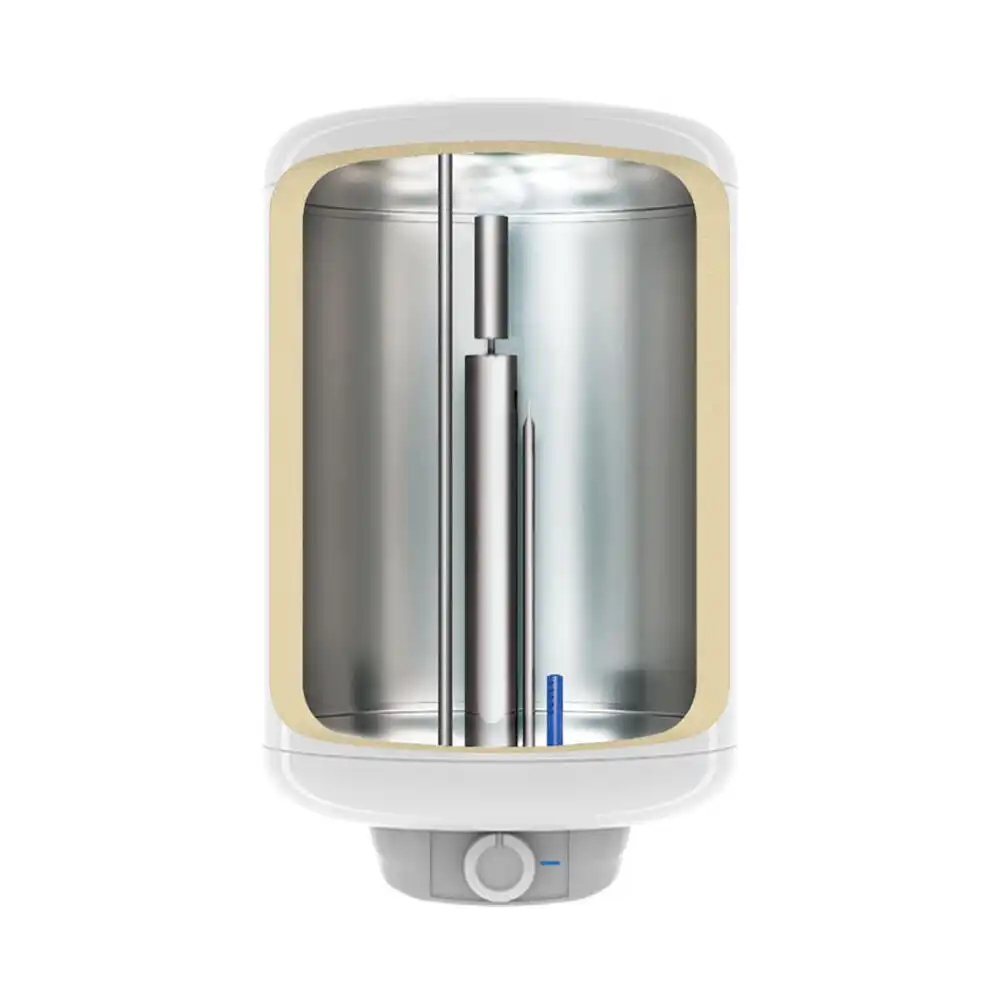 Вертикален битов бойлер TEDAN Ceramic Pro Inox 100L 2.1KW неръждаем 3