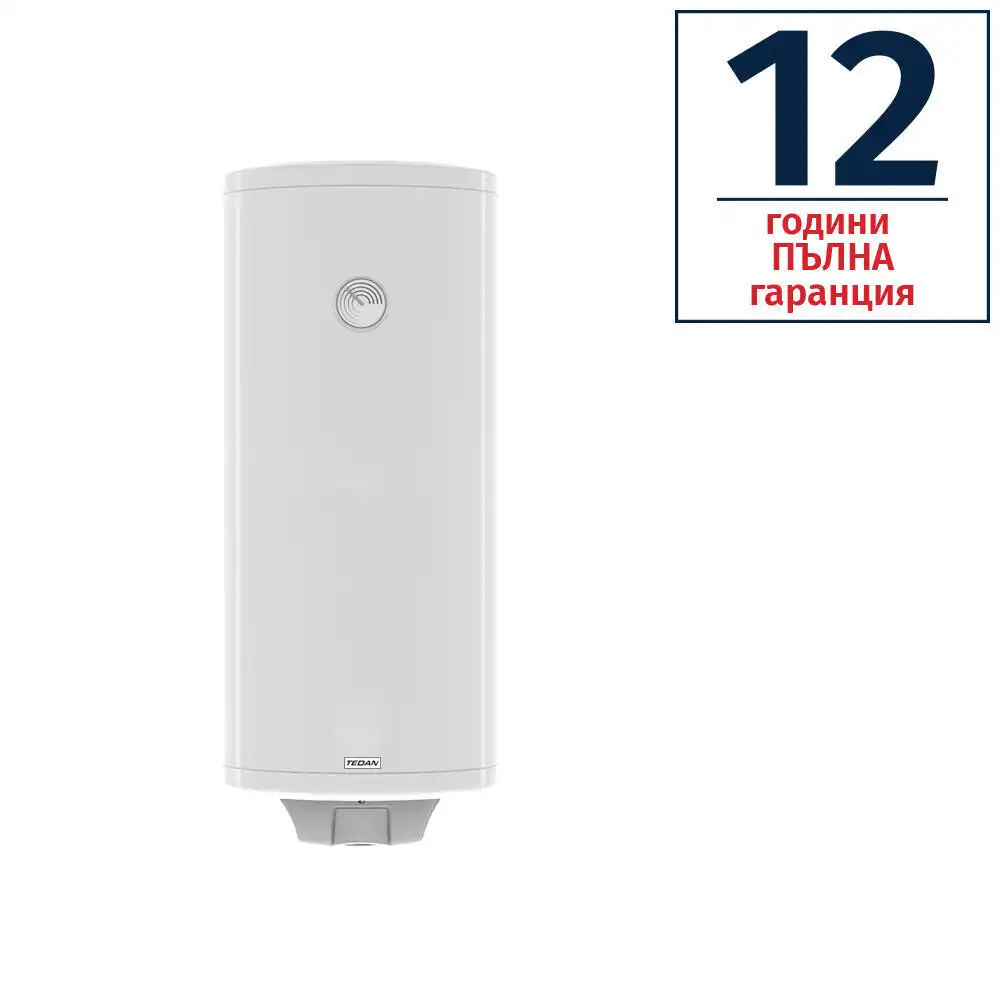 Вертикален битов бойлер TEDAN Slim Inox 50L 2KW неръждаем 2