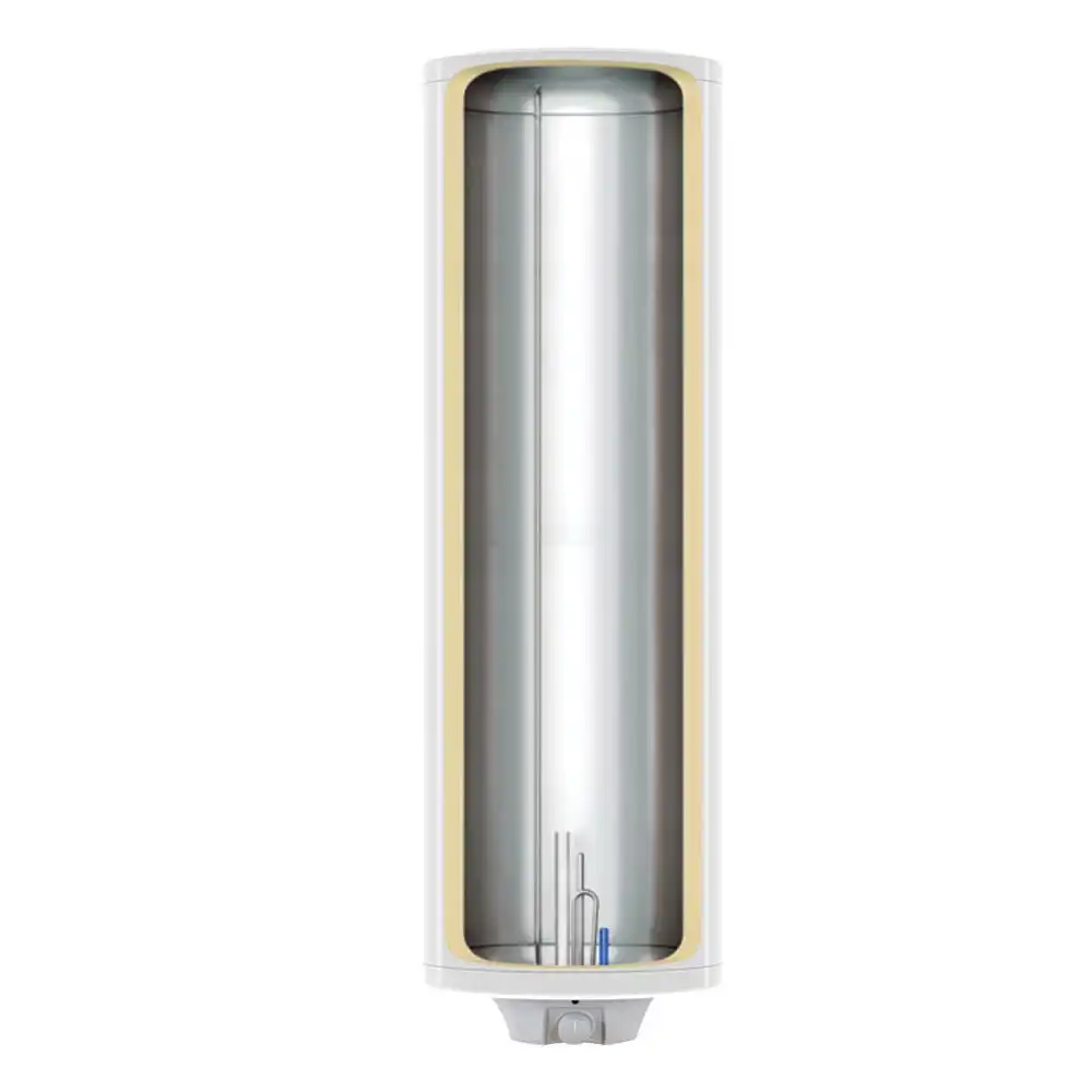 Вертикален битов бойлер TEDAN Slim Inox 80L 2KW неръждаем 3