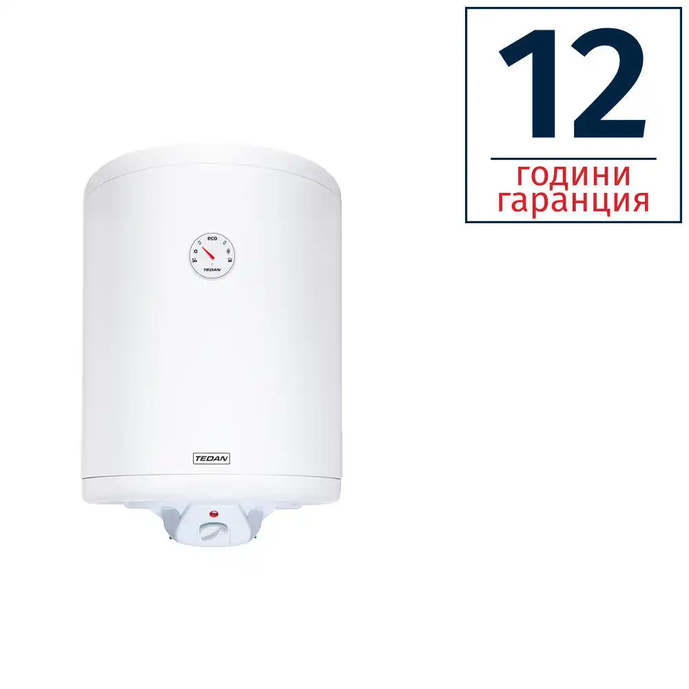 Вертикален битов бойлер TEDAN Standard Inox 30L 2KW неръждаем 2