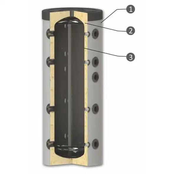 буферни съдове sunsystem PS 200л. БЕЗ серпентини 2