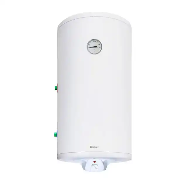 Иноксов комбиниран бойлер Тедан Comby BT 80л с лява серпентина 2kW