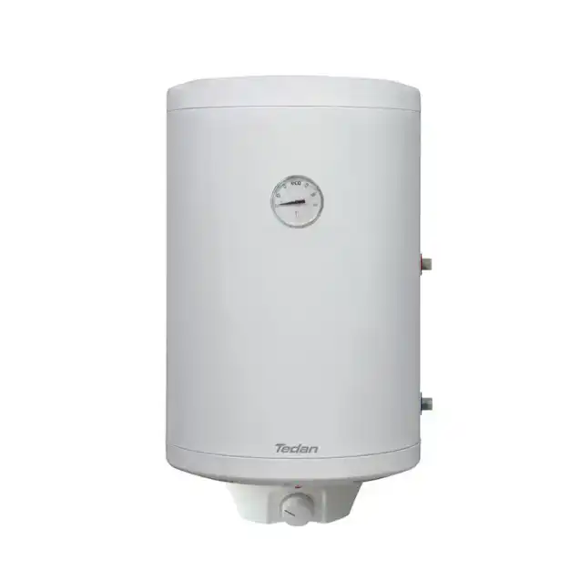Иноксов комбиниран бойлер Тедан Comby MB 100л с дясна серпентина 3kW