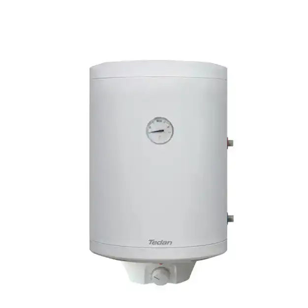 Иноксов комбиниран бойлер Тедан Comby MB 80л с дясна серпентина 3kW