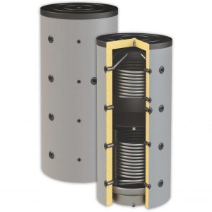буферни съдове sunsystem SPBM R2 300л. с две серпентини