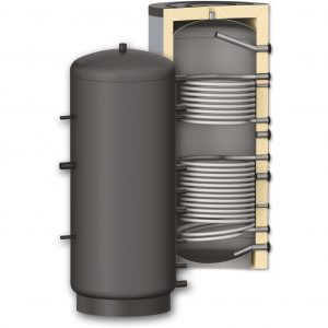 буферни съдове sunsystem PR2 300л. с две серпентини