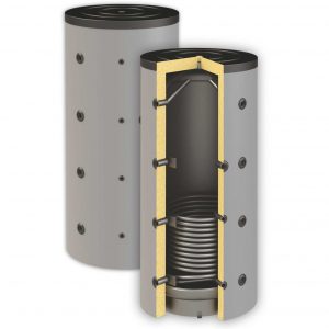 буферни съдове sunsystem PBM R 300л. с една серпентина