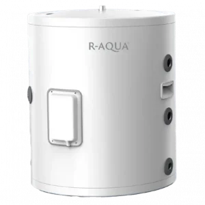 буферен съд R-Aqua CBT80л с една серпентина, c вграден нагревател