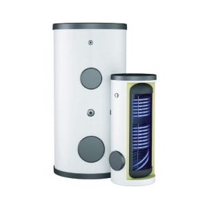 Подово-седящ емайлиран комбиниран бойлер Тедан Comby enamel ISSWW 200л с две серпентини