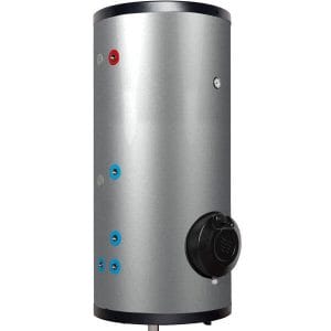 Подово-седящ иноксов комбиниран бойлер Тедан BT inox 160л PS1 с една серпентина